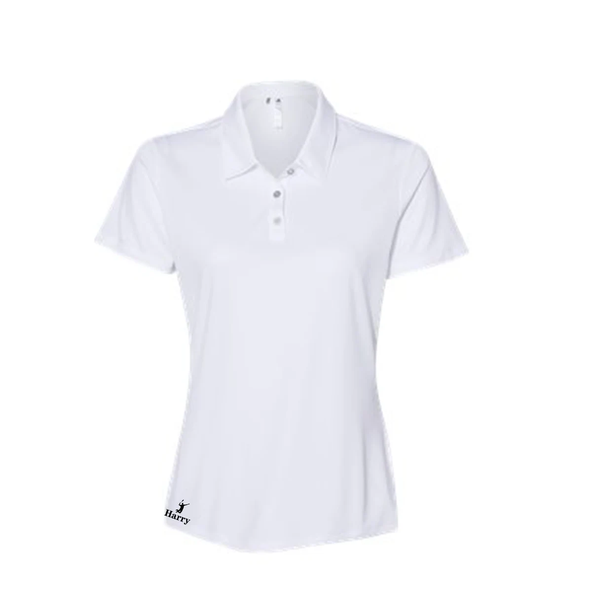 Custom women's Polo T-Shirt, custom polo shirt with logo imprint 1