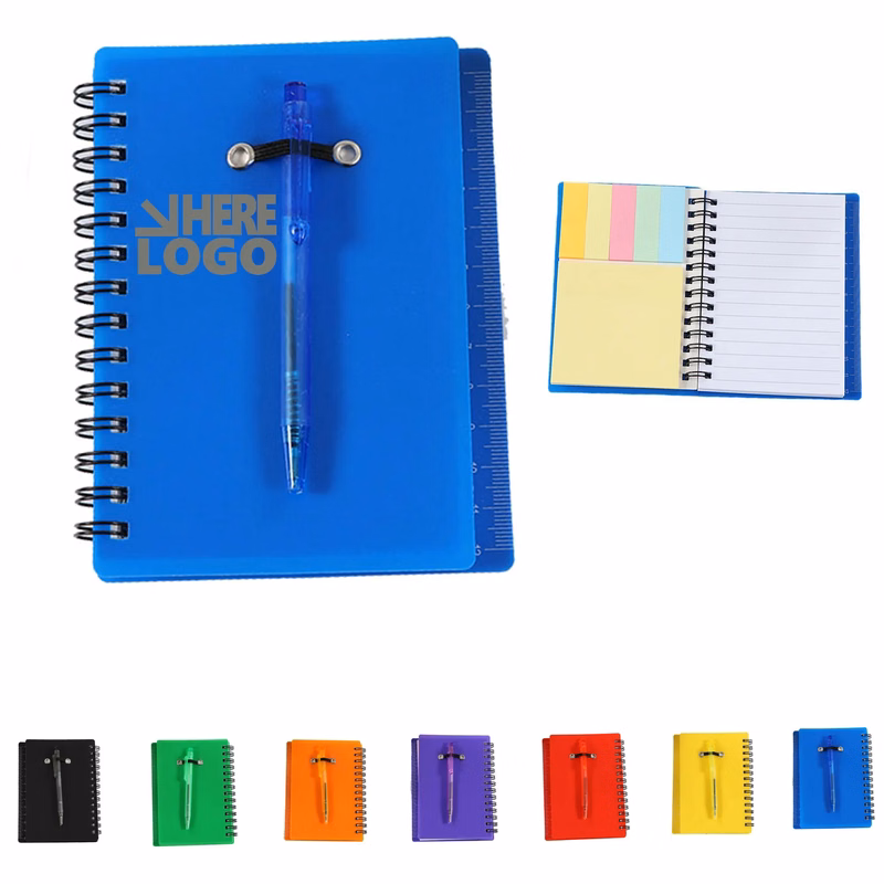 Spiral Journal With Retractable Pen