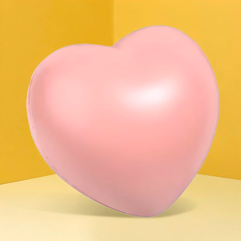 Custom Sweet Colorful Heart Squeezies Stress Ball