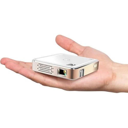 Kodak Ultra Mini Portable Projector - HD 1080p support LED DLP Rechargeable Pico Projector - 100"... 1
