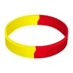 Segmented Debossed Silicone Wristbands 1