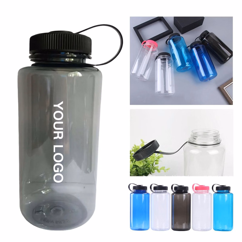 32oz BPA Free Water Bottle with Screw Top Lid