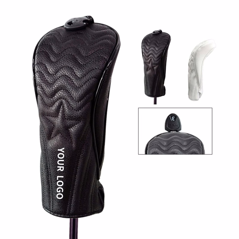 Adjustable Golf Club Head Protector with Number Tag