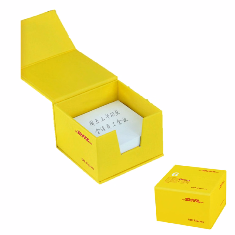 Creative Office Use Sticky Notes Cube Box