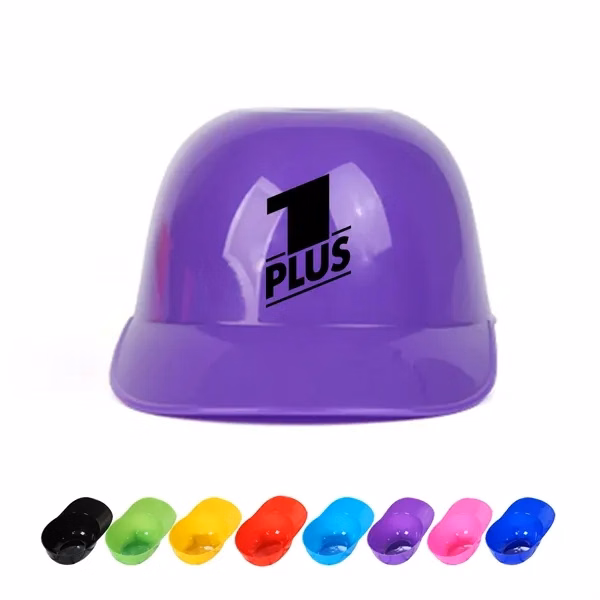Custom 8 oz Baseball Helmet Snack Bowl — Full-Color Sports Promo Item