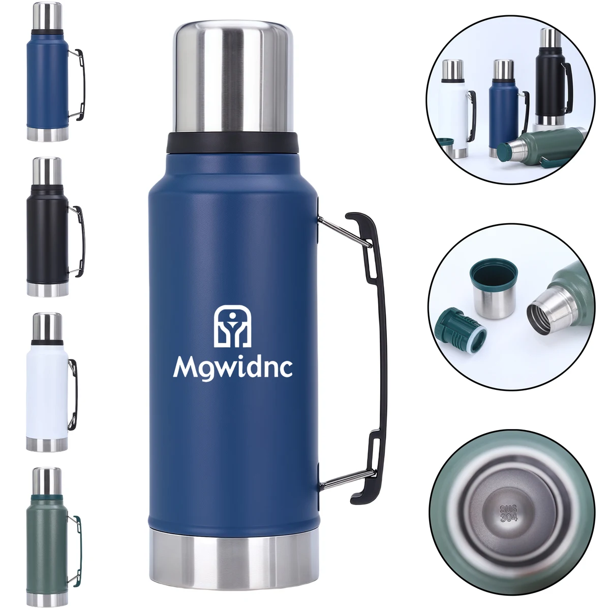 1000ml Stainless Steel Vacuum Insulated Water Bottle for Outdoor 1