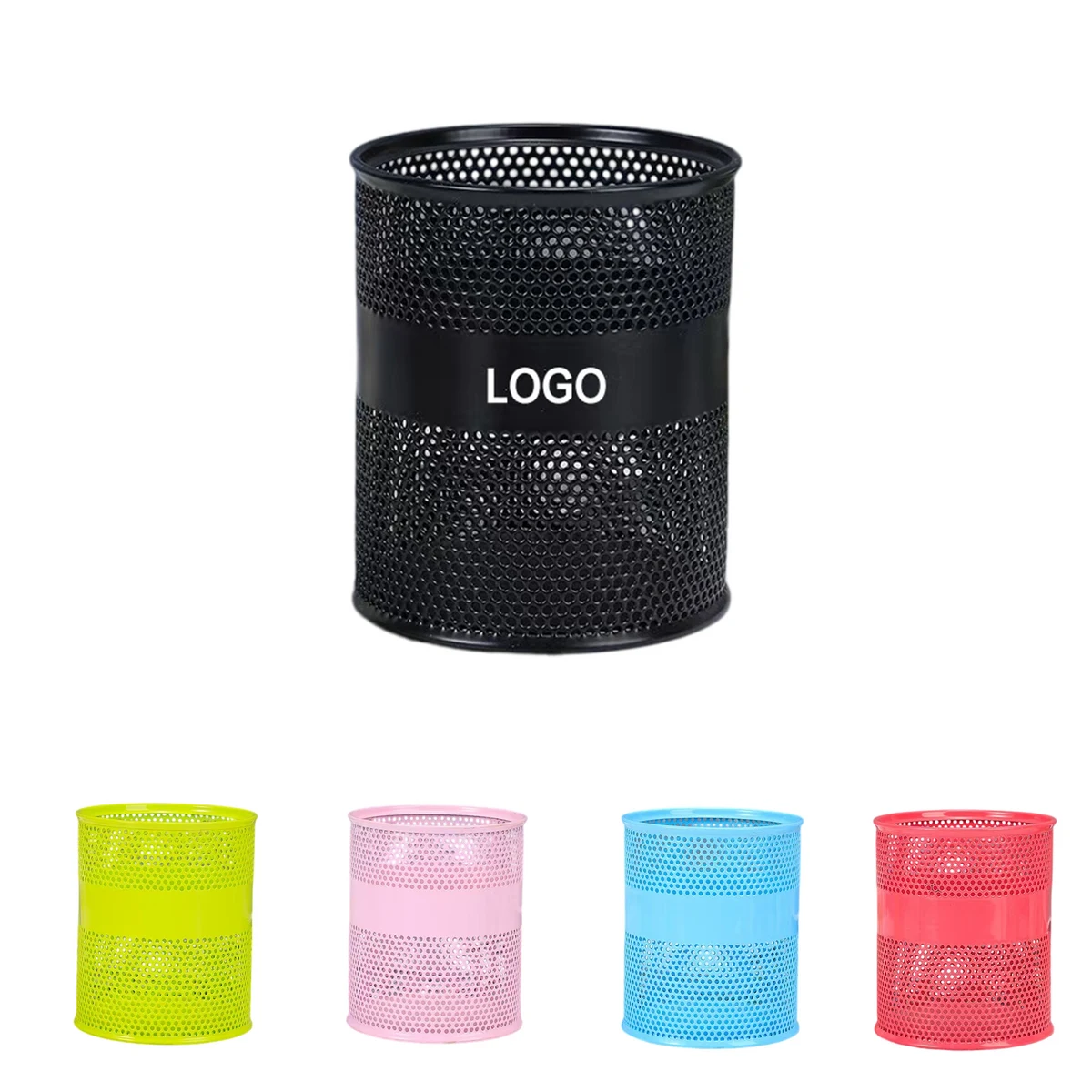 Round Wire Mesh Pen Holder 1