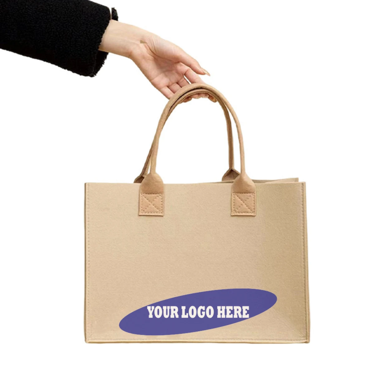 MOQ 10pcs 45lb Capacity Felt Carryall 1