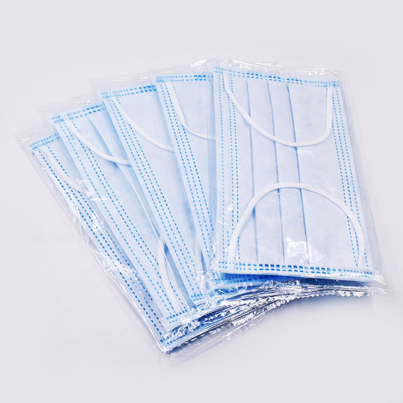 Individually Sealed Disposable 3-Ply Mask