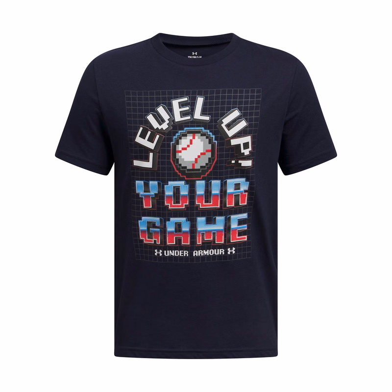 UA Baseball Level Up Boys' Short Sleeve