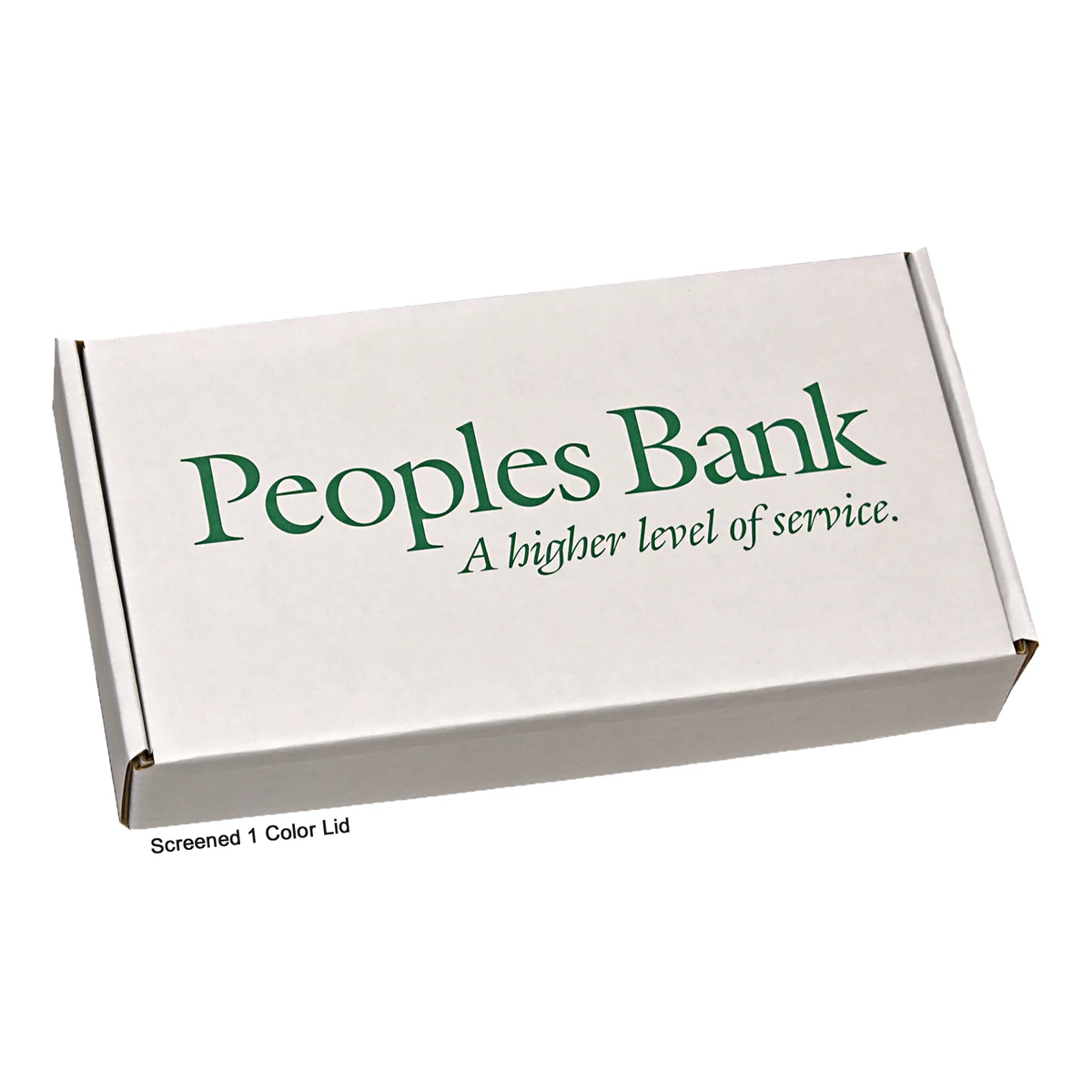 13" X 7" X 2 3/8" - B-Flute Outside Tuck Box 1