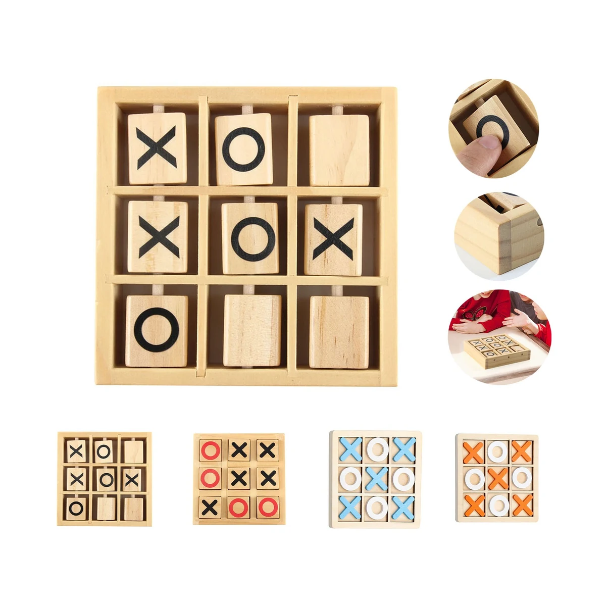 Nine Gong Grid Puzzle Table Toy 1