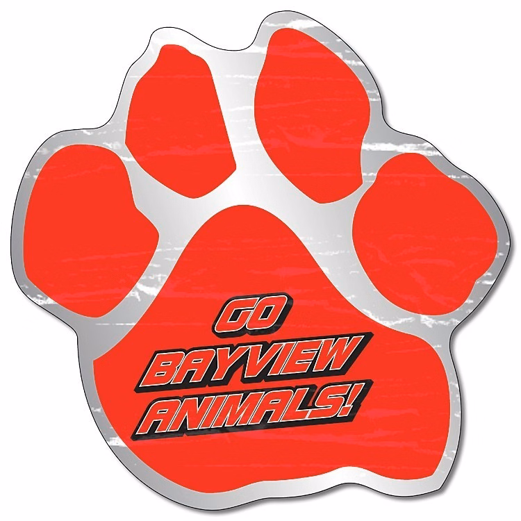 Magnet - Paw Shape (5.75x5.75) - Outdoor Safe