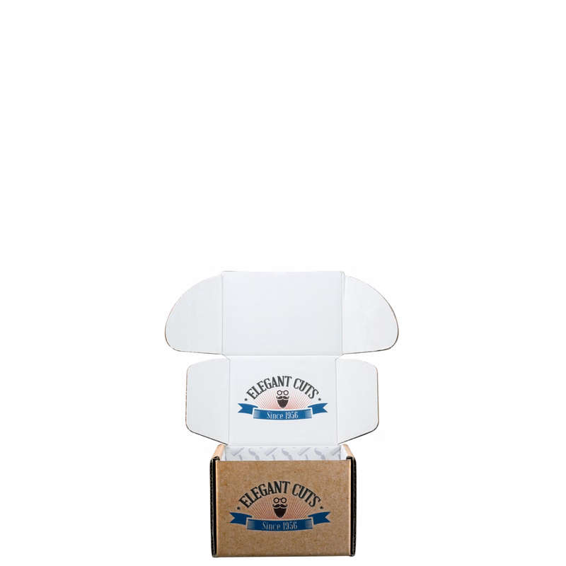 Mailing Box, B-Flute5" x 3" x 4" - White - B - 060 sq in