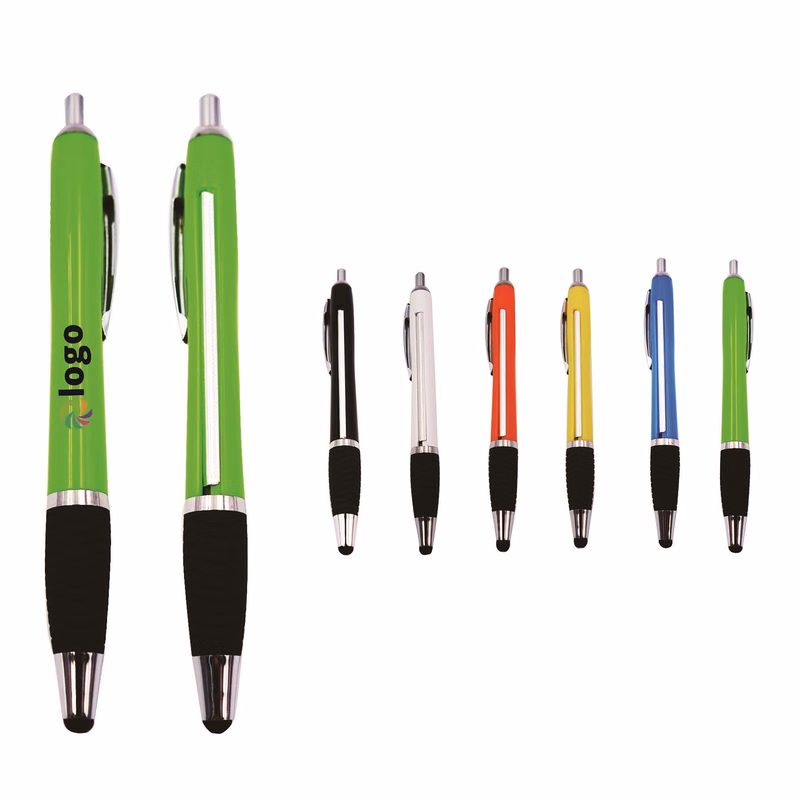 Banner Pen With Universal Touch Screen Stylus