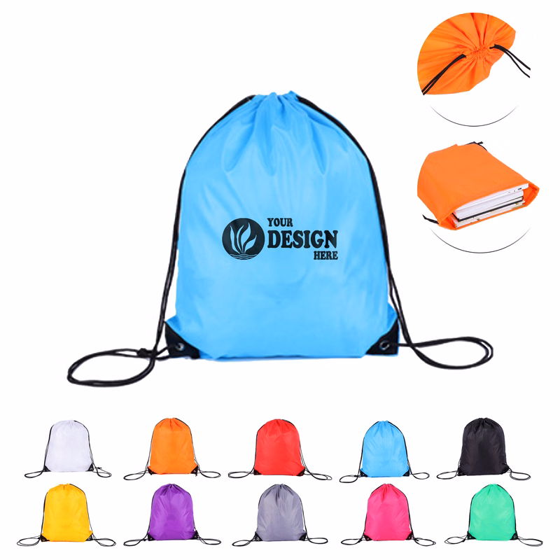 Polyester Cinch up Drawstring Bag