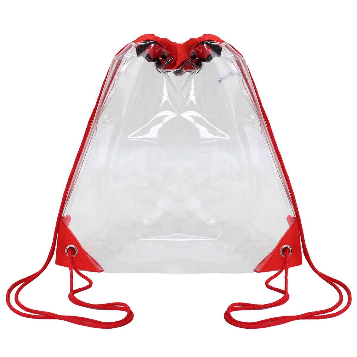Clear Drawstring Pack 1