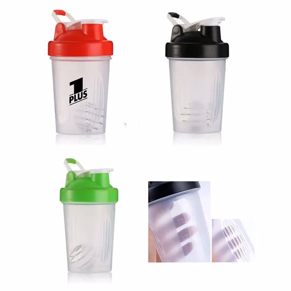 14OZ Gym Protein Shaker Water Bottles
