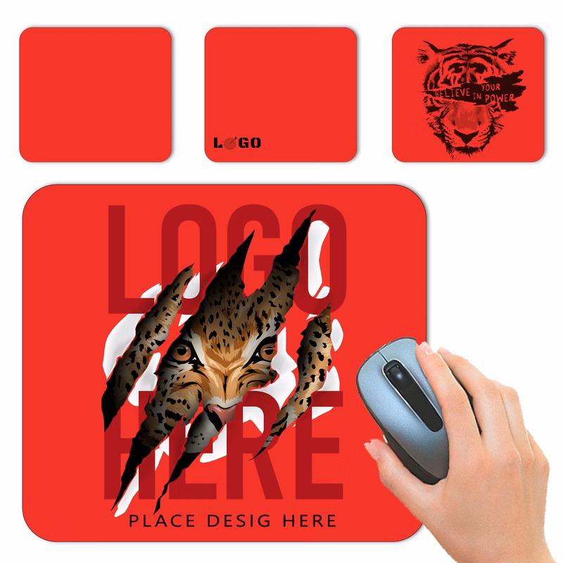 17.72" x 15.75" Full Color Mouse Pad MOQ 100PCS