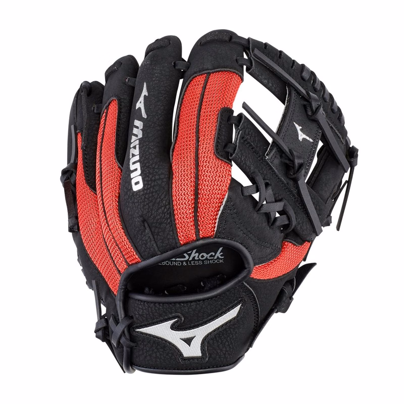 Prospect Series PowerClose Baseball Glove 10", Deep 3 Web, Full Grain Pigskin, Mesh