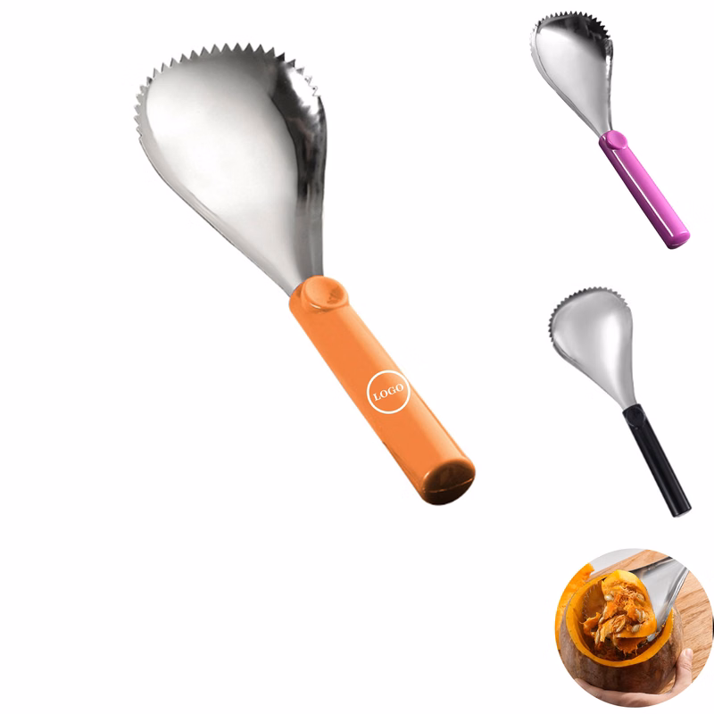 Pumpkin Carving Scoop with Serrated Edge
