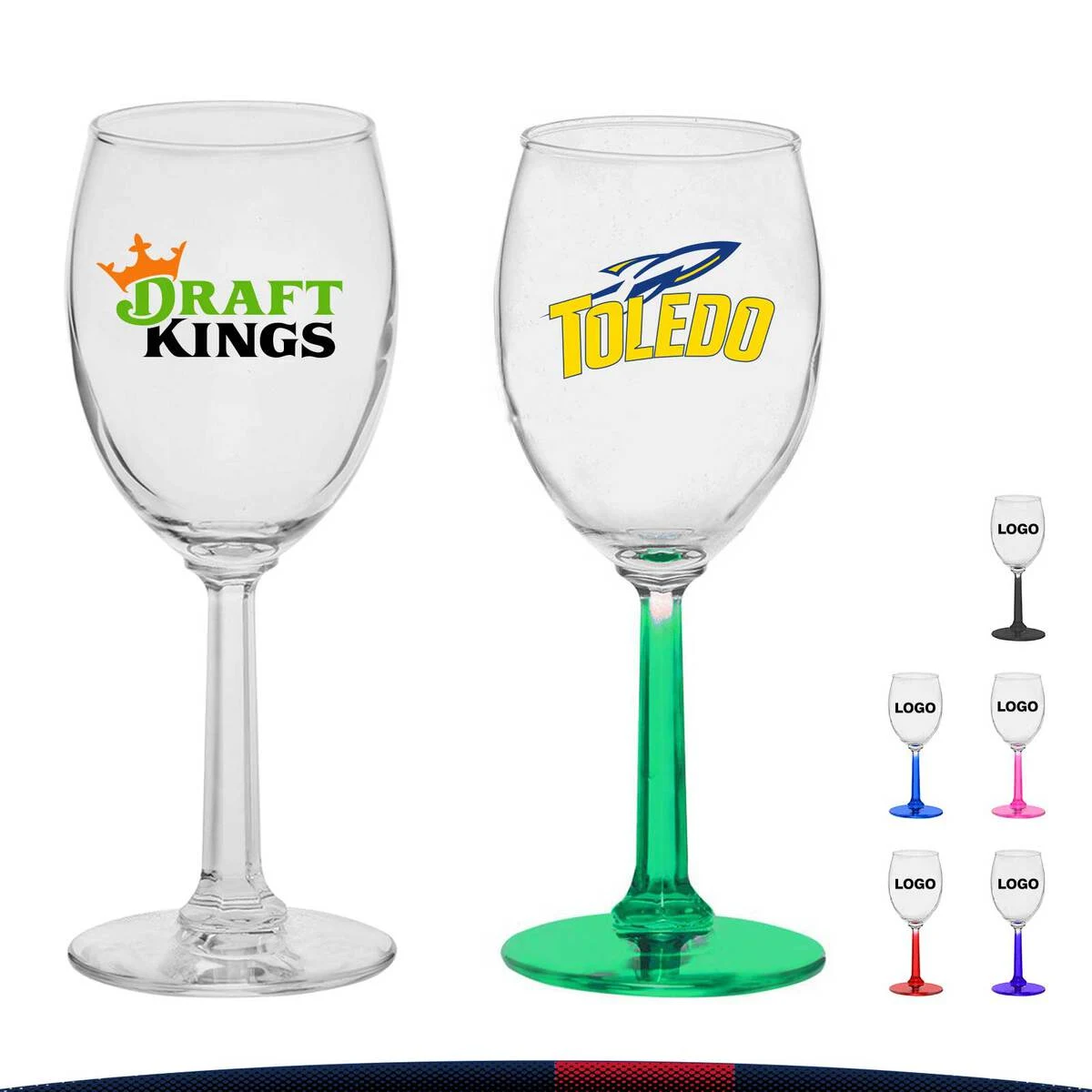 6.5 oz. Libbey Wine Glasses 1