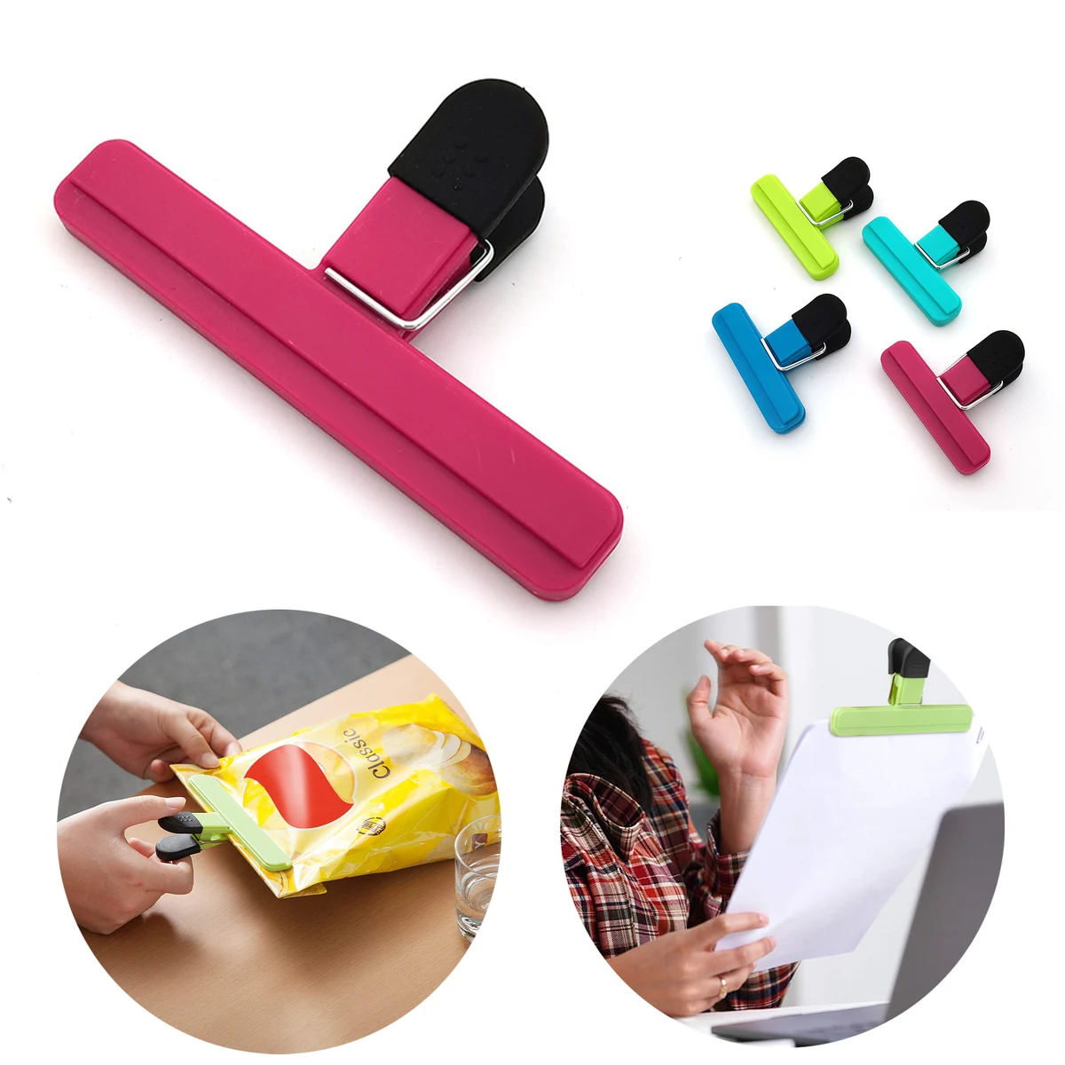 Foods Snacks Bag Paper Clip 1