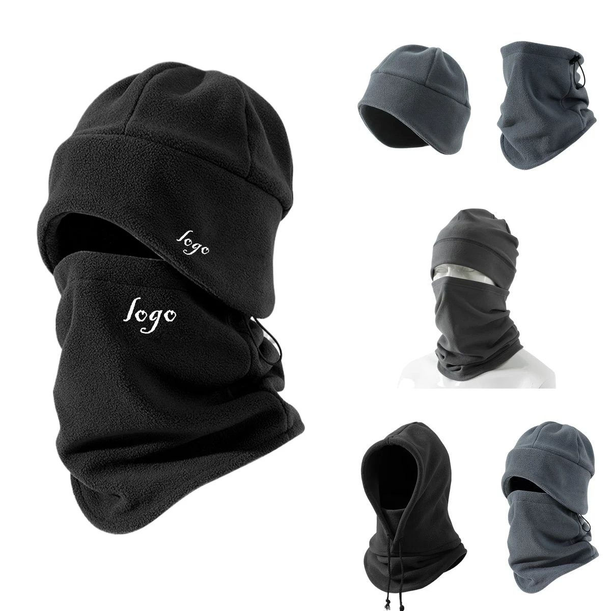 MOQ20 Knit Beanie And Scarf Combo Set 1
