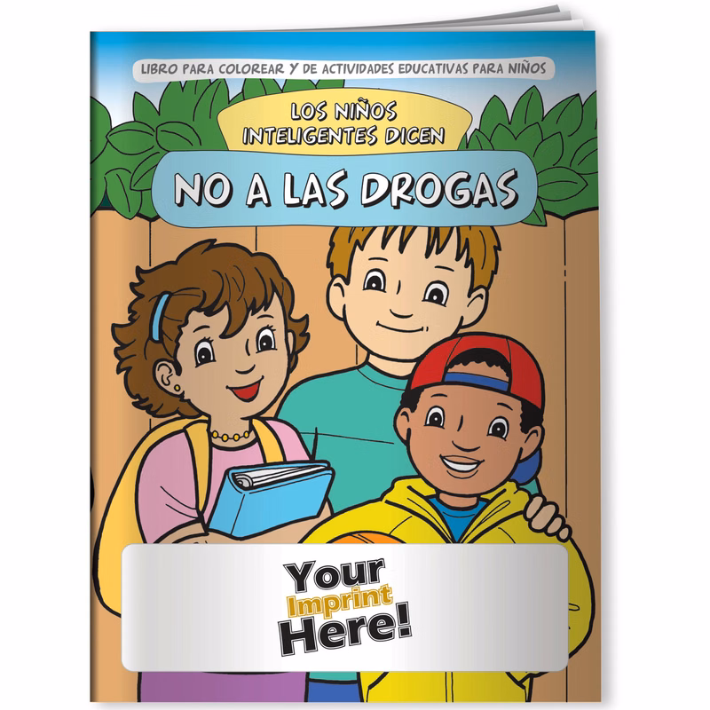 Coloring Book - Smart Kids Say NO to Drugs! (Spanish)