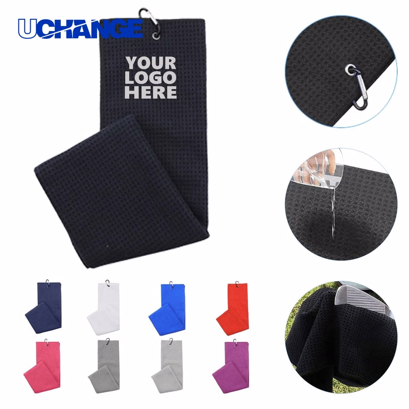 Customizable Golf Towel Accessory for Sports