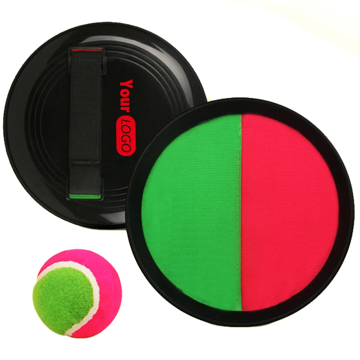Throw Paddle Toss And Catch Sticky Ball Game Set 1