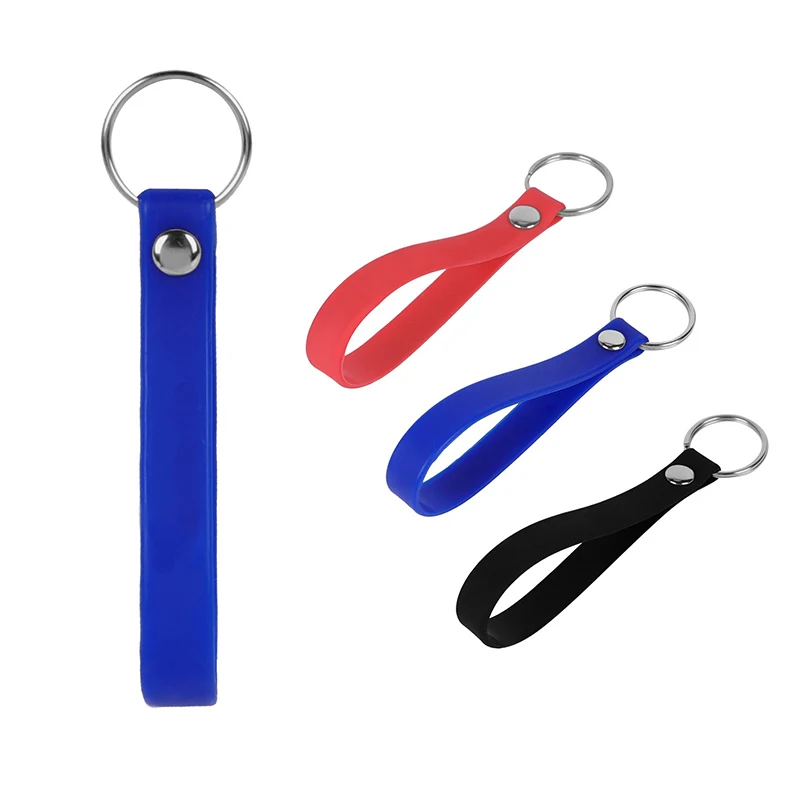 1/2'' Silicone Bracelet Keychain 1