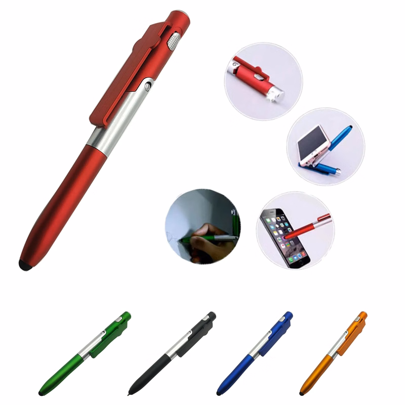 4-in-1 Folding Ballpoint Pen