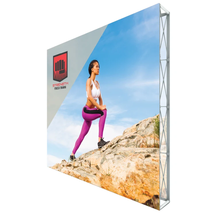 Locus Light Wall Display Non-Backlit 10 ft.x 10 ft. Double Sided 1