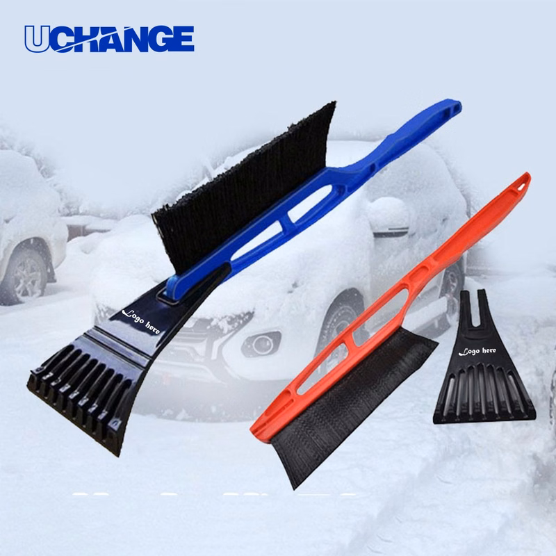 Dual-Function Ice and Snow Brush Handle