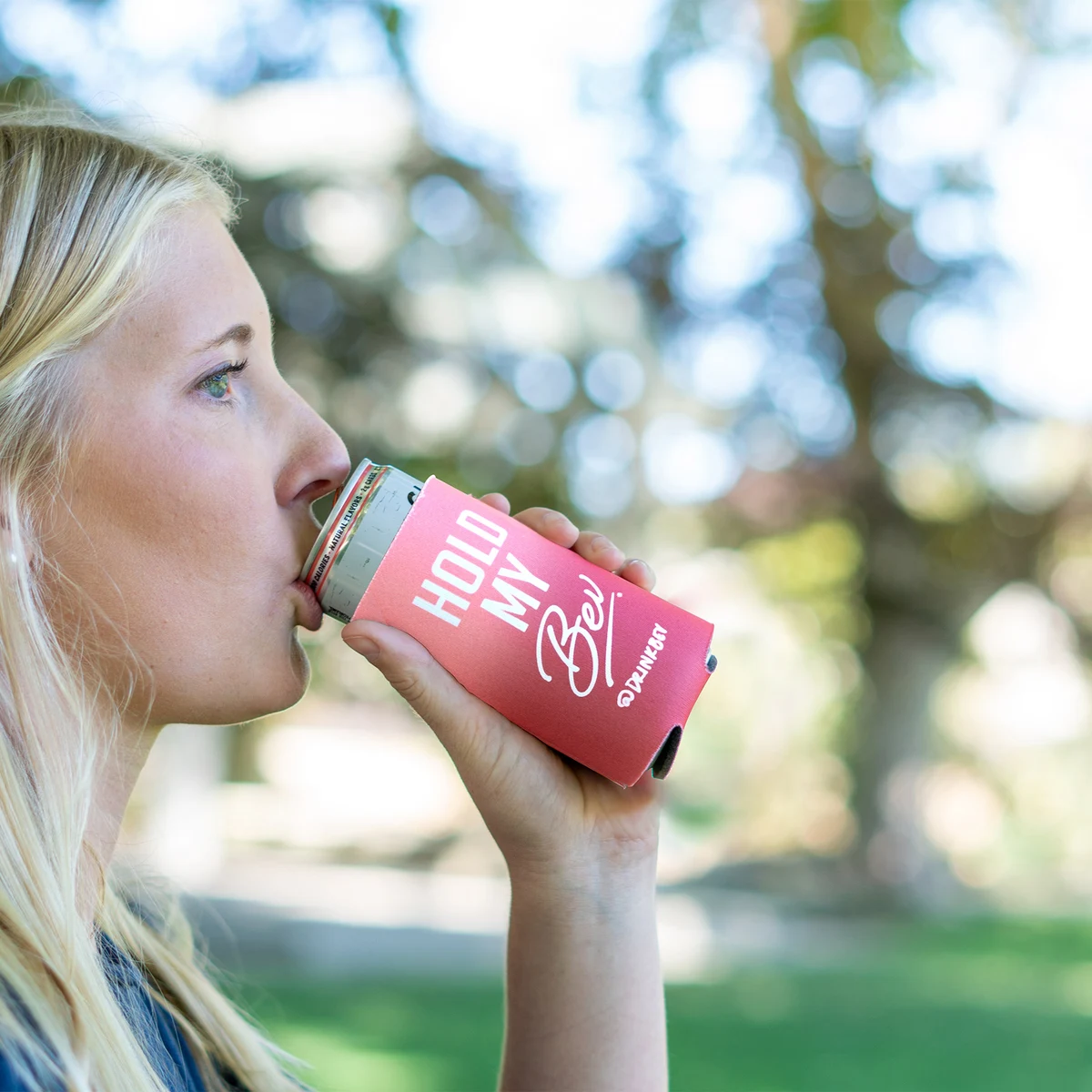 12 Oz. Full-Color Slim Seltzer Can Cooler 1