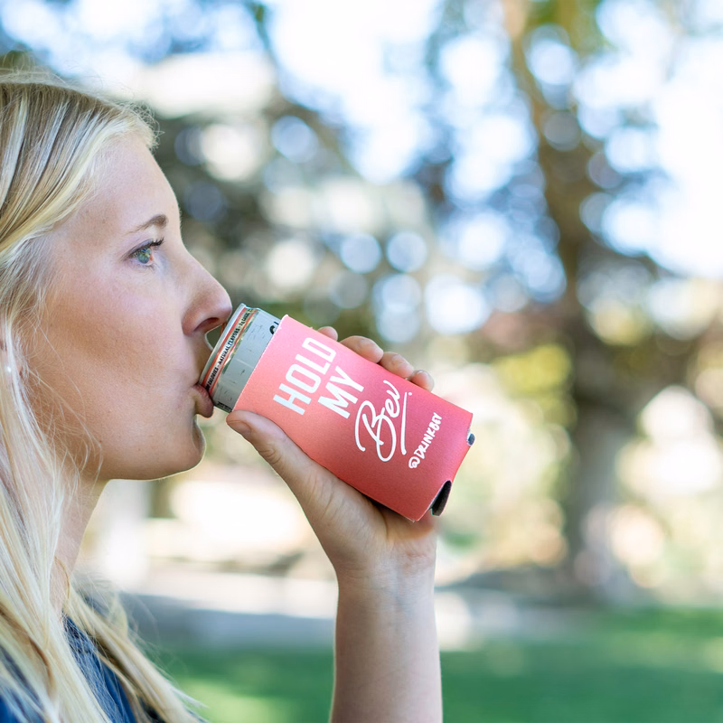 12 Oz. Full-Color Slim Seltzer Can Cooler