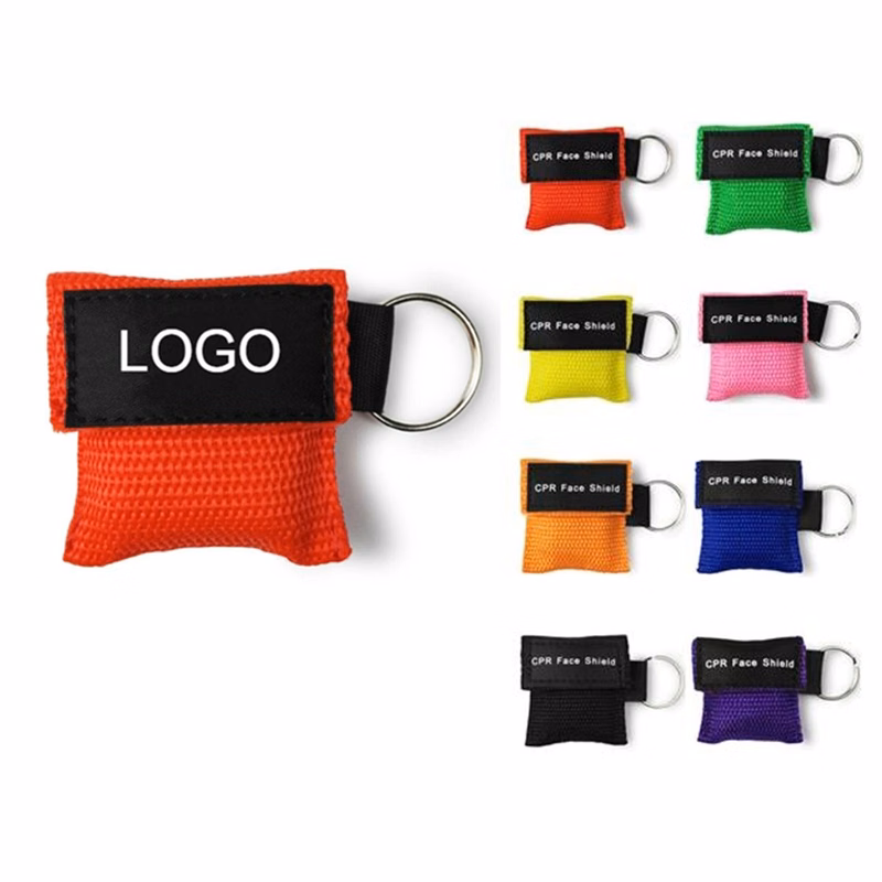 CPR Shield with Key Chain Pouch