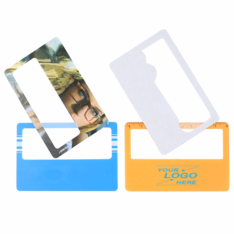 Portable Credit Card Size Pocket Magnifier
