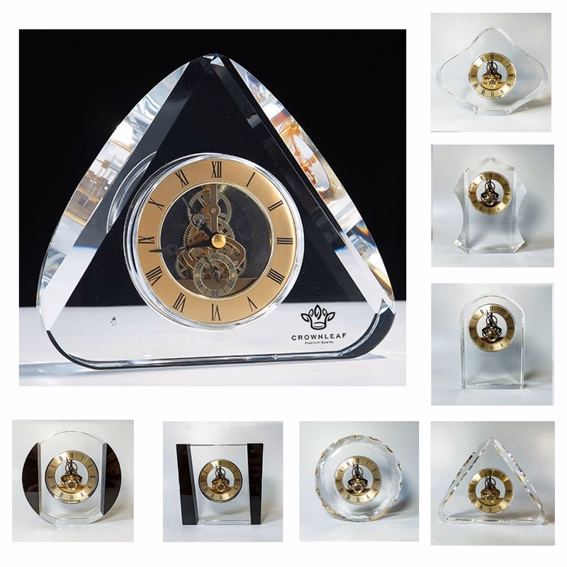 Mantel Desk Shelf Clock Crystal Table Clock Household