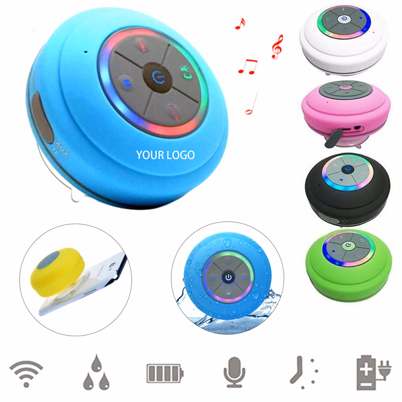 Wireless LED Waterproof Bluetooth Speaker