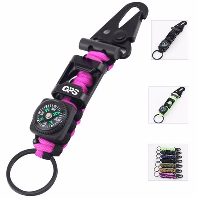 6 1/8 " Multi Functional Rope Keychain