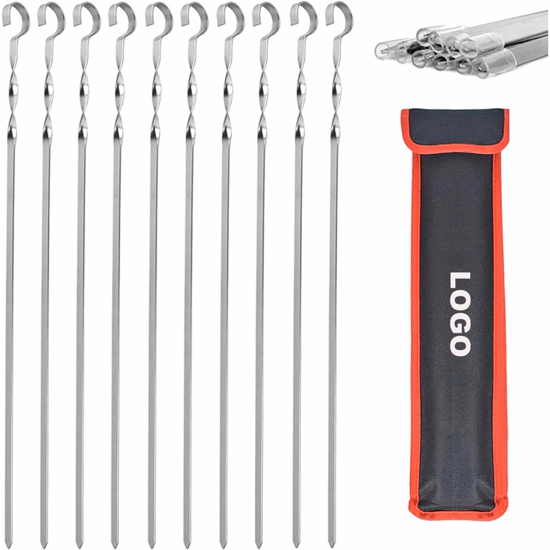 Reusable Grilling Skewers Set