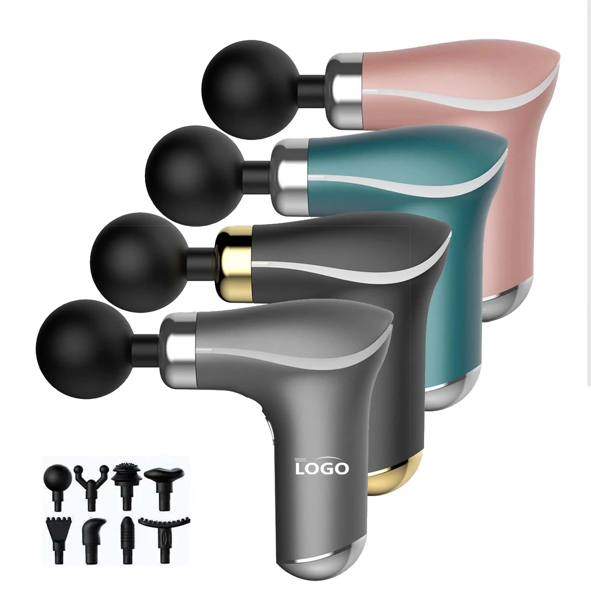 Professional 8 Heads Massage Gun 1
