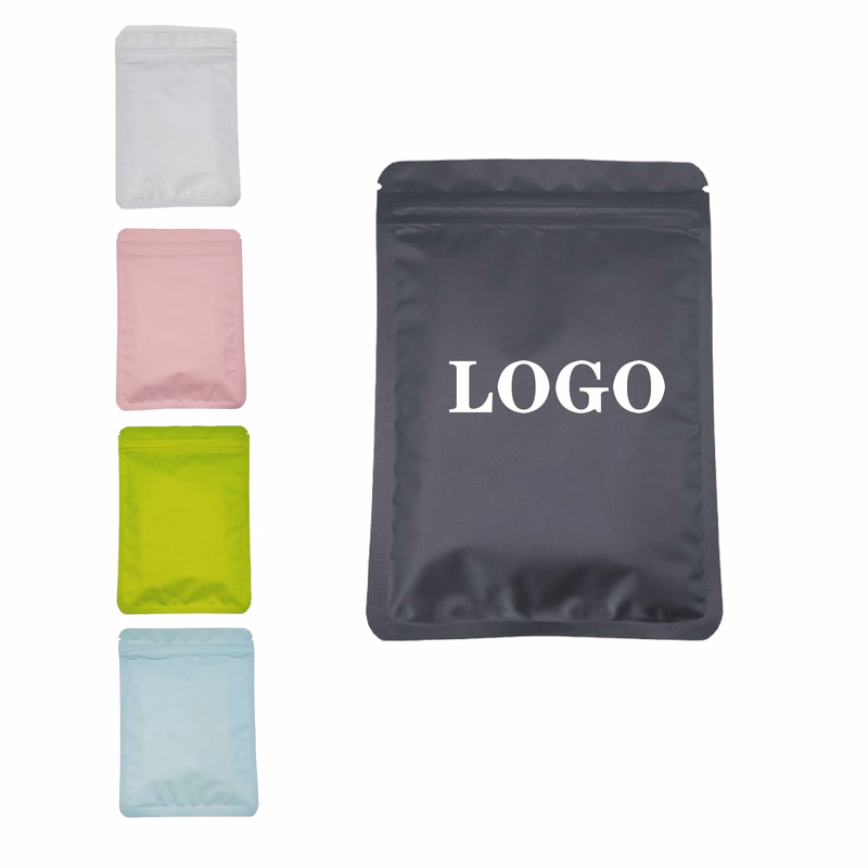 MOQ 10 pcs Resealable Foil Pouch
