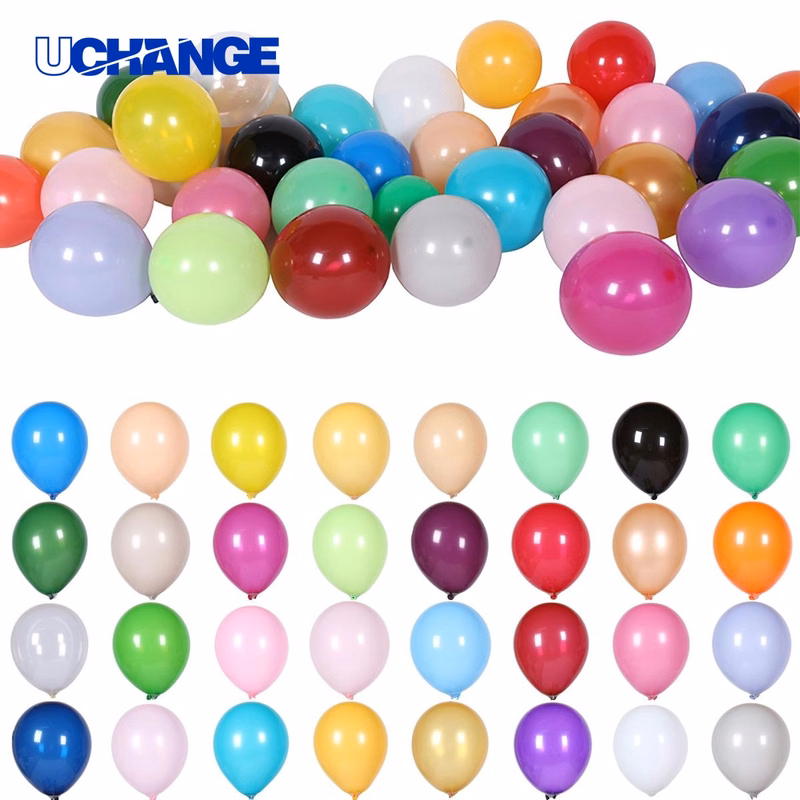 10" Rainbow Latex Balloon Decoration