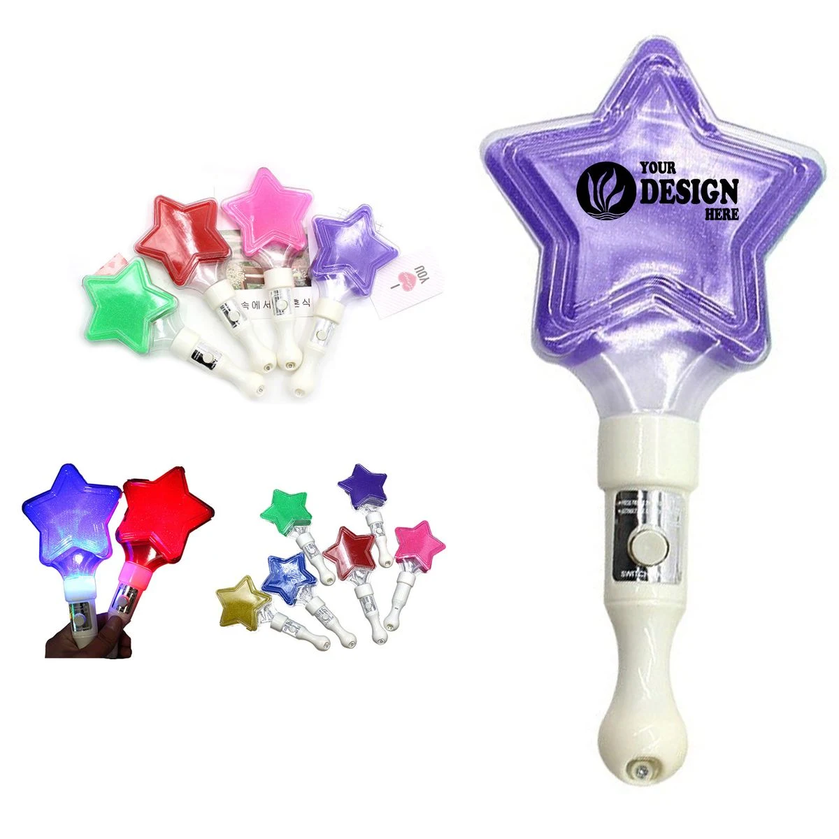 Glow Star Stick Cheer Tool 1