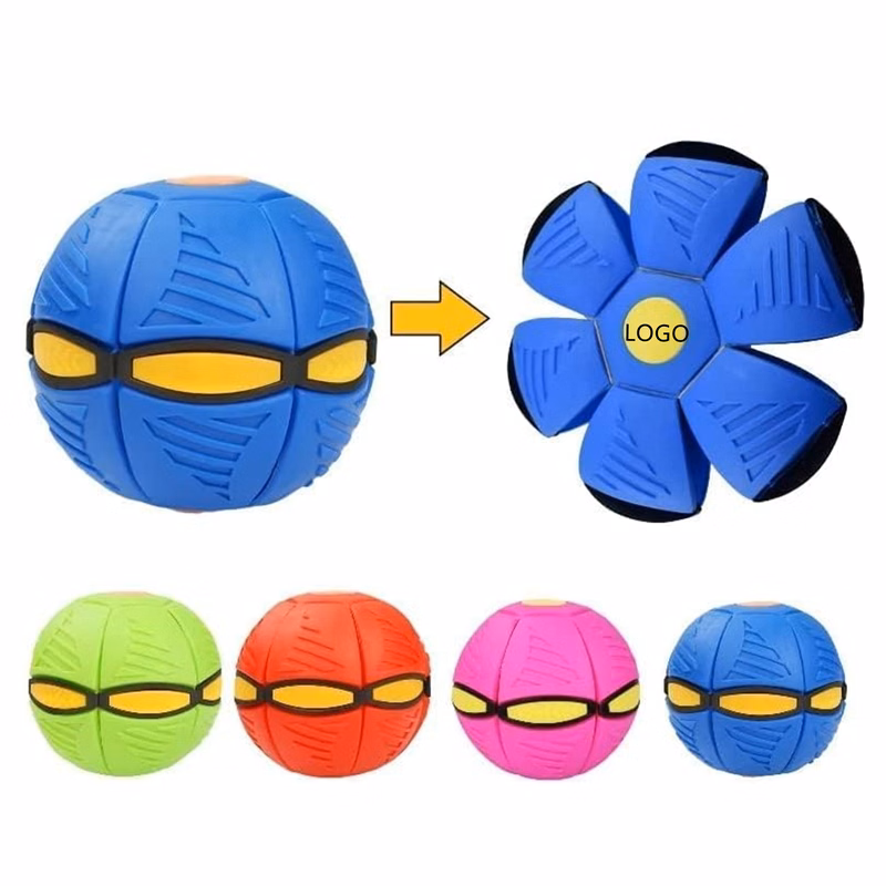 Pet Toy Flying Flat Throw Disc Ball For Dogs