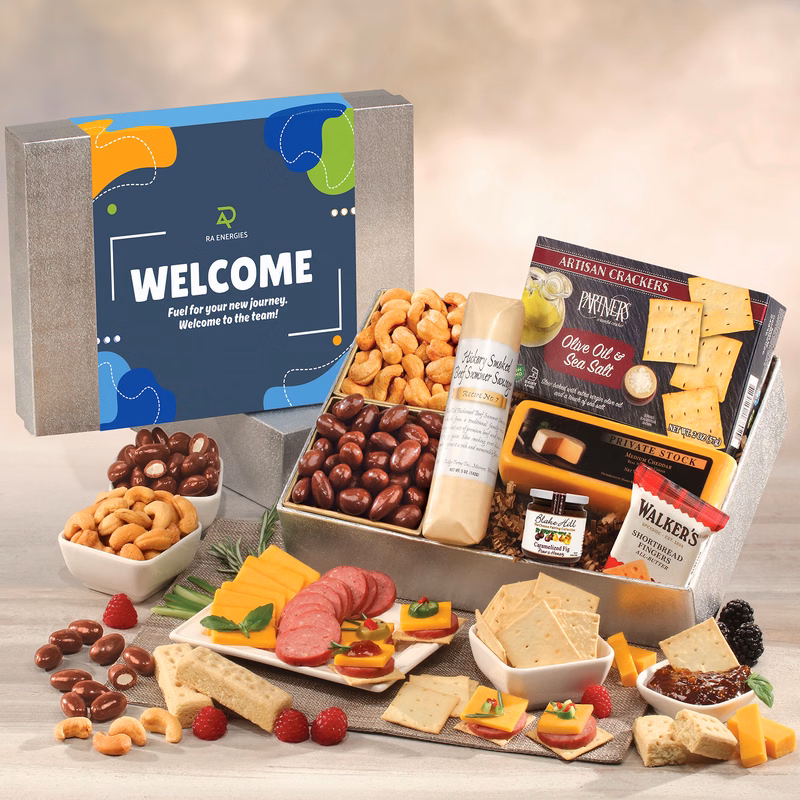 Snacking Smorgasbord with Full Color Sleeve