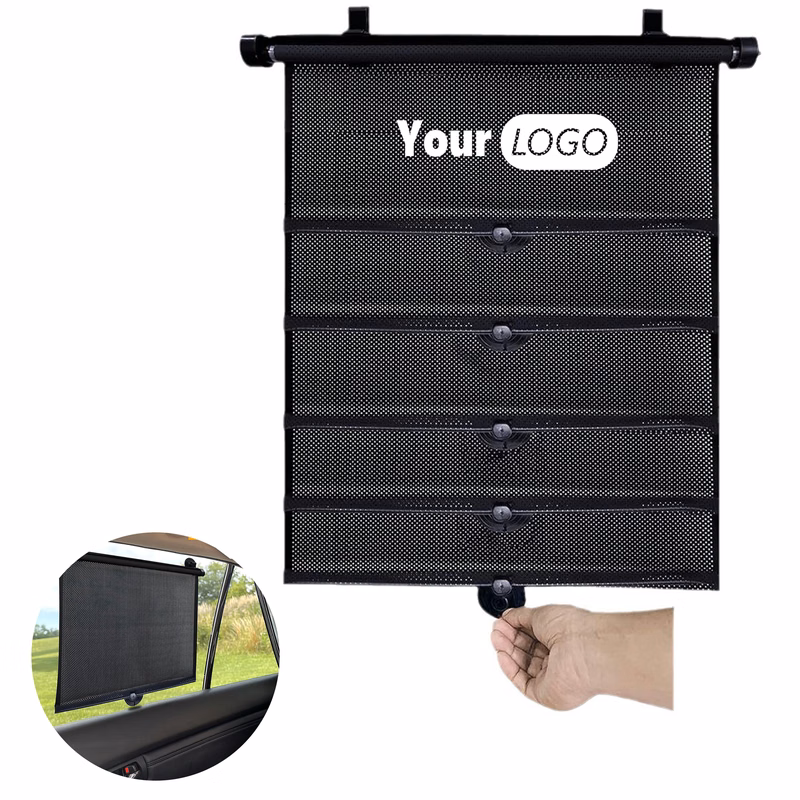 Silicone Car Retractable Side Sunshade